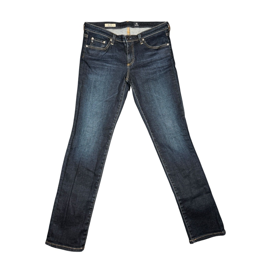 AG Adriano Goldschmied The Stilt Jeans Size 30R Blue Slim Straight
